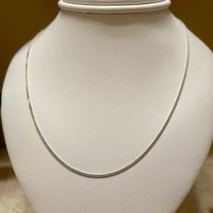 18” Fine Italian Sterling Silver Chains
